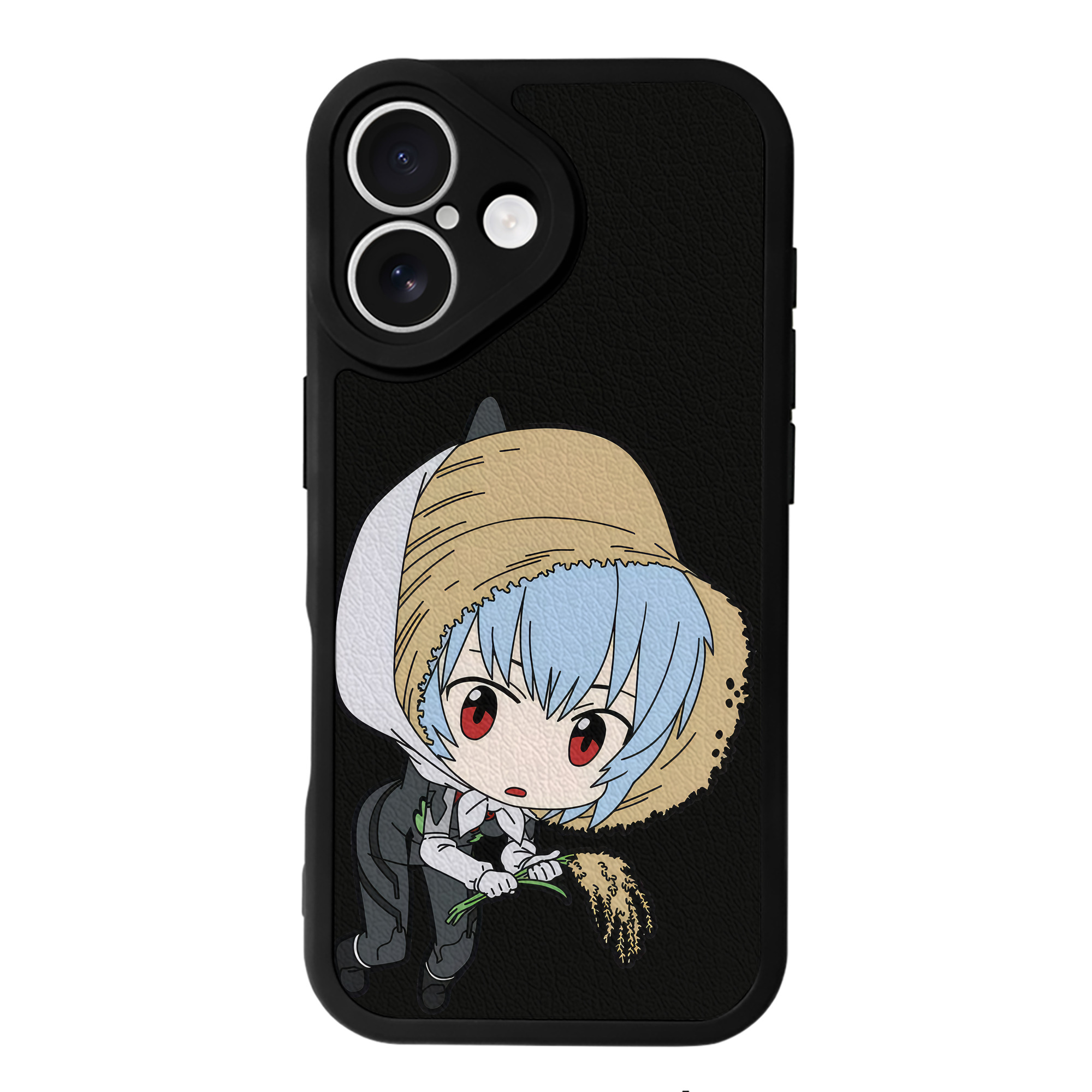 （画像用） EVA 新世紀エヴァンゲリオン 【iPhone 16シリーズ対応】シリコンスマホケース（レザー調） 材質：シリコン